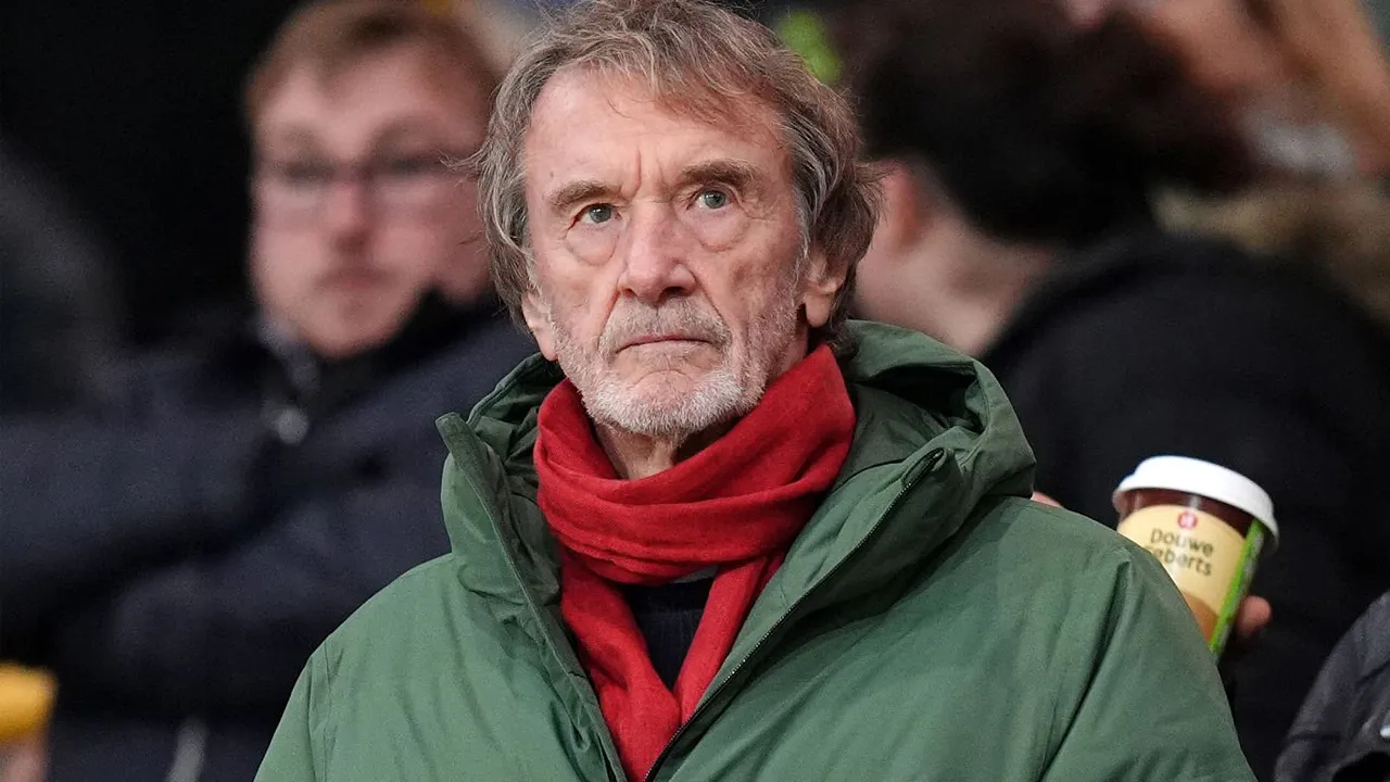 Co-Owner Manchester United, Sir Jim Ratcliffe.
