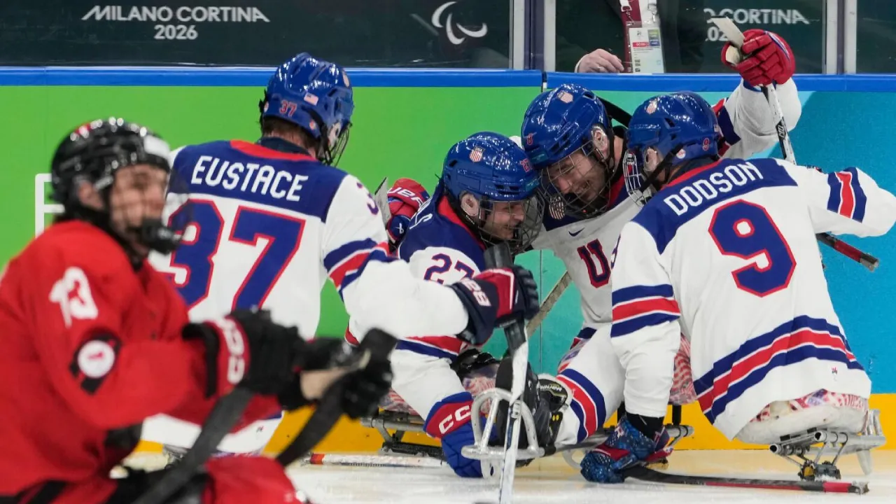 Final Para Hoki Es Paralimpiade Musim Dingin 2026 Catat Rekor Penonton