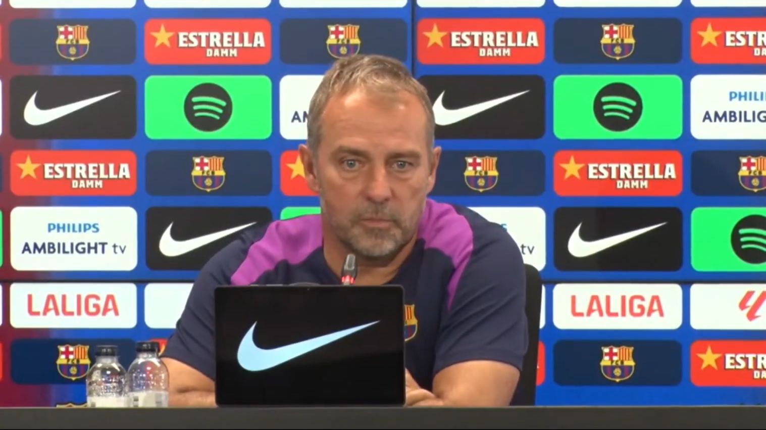 Flick Bantah Laporta: Belum Waktunya Bahas Kontrak Baru