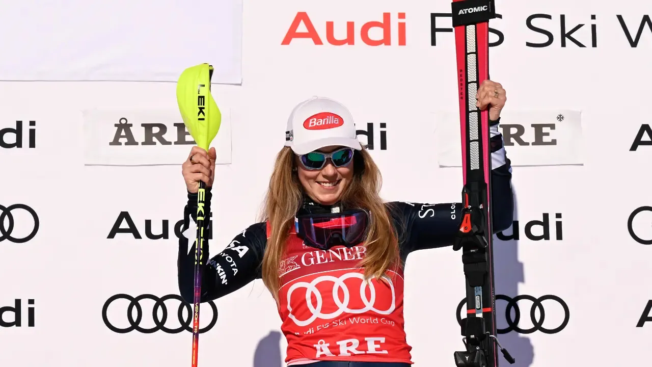 Mikaela Shiffrin Rengkuh Kemenangan Slalom Kedelapan Musim Ini