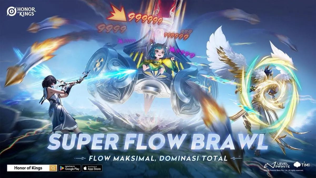 Penjelasan Super Flow Brawl Honor of Kings dan Sistem Acak - sumber: (ggwp)