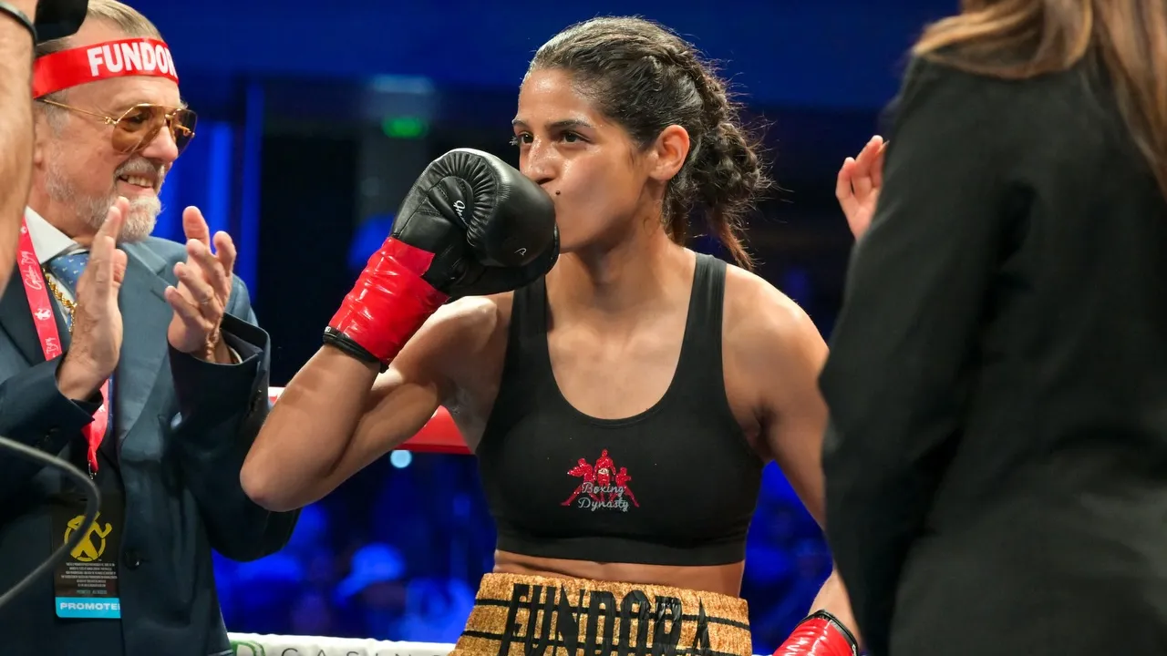 Gabriela Fundora siap mencari tantangan baru dengan mempertimbangkan naik atau bahkan turun kelas sesuai peluang yang ada. (Foto: Fight TV)