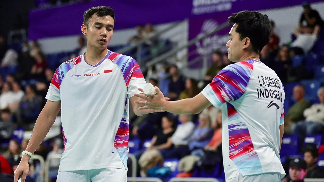 Leo/Bagas sumringah bisa menang mudah di 32 besar Orleans Masters 2026.