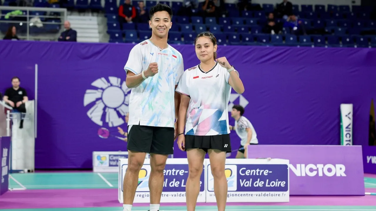 Dejan/Bernadine puas bisa meraih kemenangan di laga perdana Orleans Masters 2026.