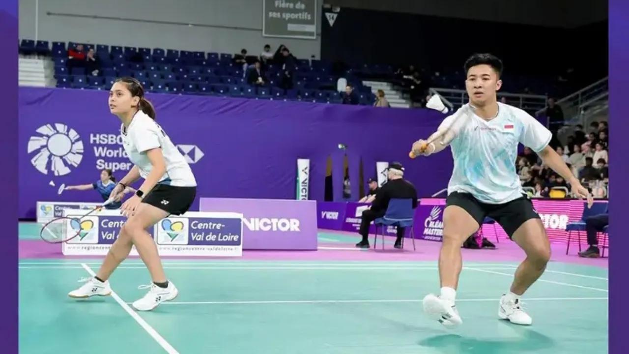 Dejan/Bernadine Lewati India di Babak Pertama Orleans Masters 2026