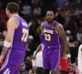 Doncic dan LeBron Gabung Raih 70 Poin, Lakers Tekuk Rockets