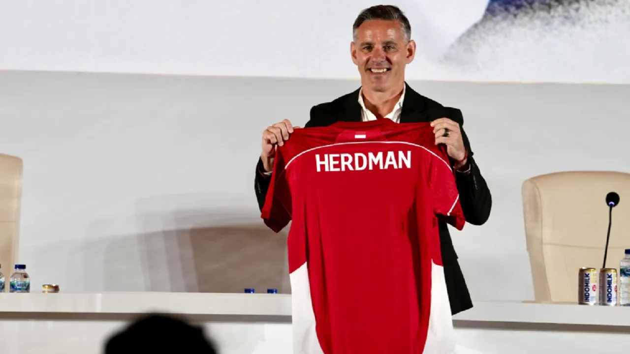 Pelatih timnas Indonesia, John Herdman