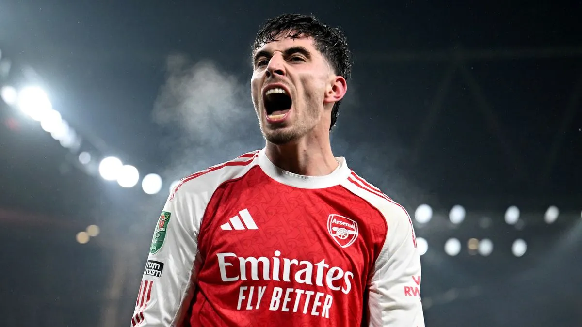 Kai Havertz Siap Tantang Man City di Final Carabao Cup - sumber: (footballlondon)