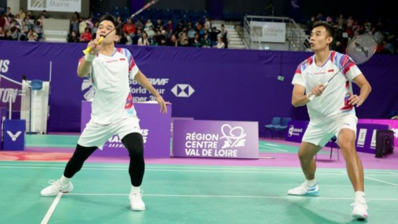Orleans Masters 2026: Leo/Bagas Cukup Kerepotan Lawan Tuan Rumah