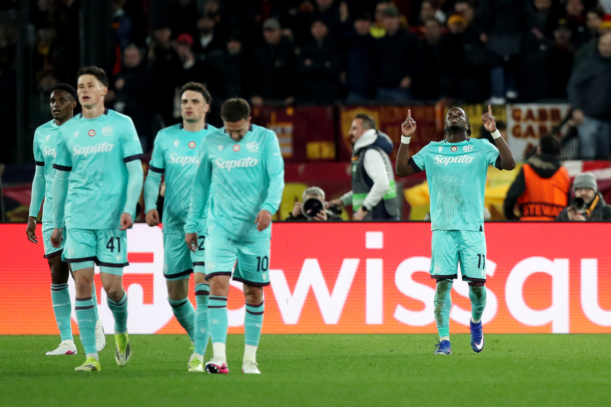 Roma Tersingkir Dramatis dari Bologna di Liga Europa