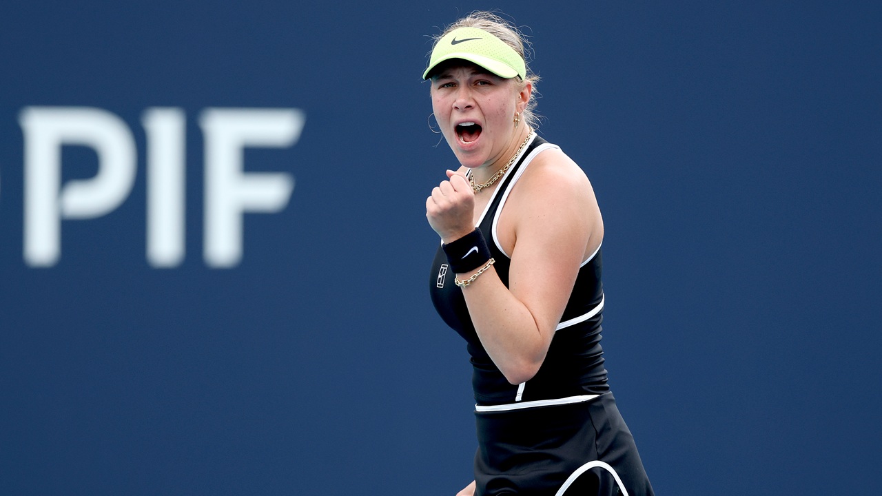 Amanda Anisimova Sekuat Tenaga Hindari Kekalahan Di Miami
