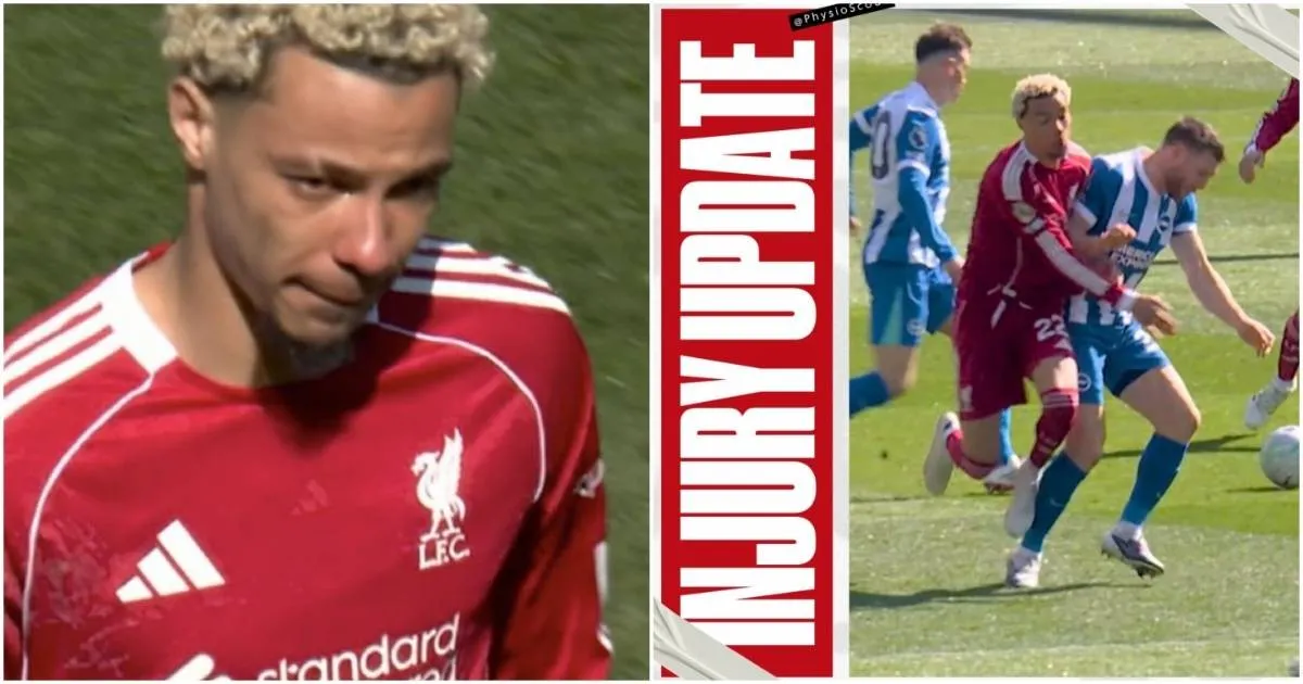 Hugo Ekitike Cedera, Liverpool Kehilangan Andalan Saat Melawan Brighton - sumber: (givemesport)