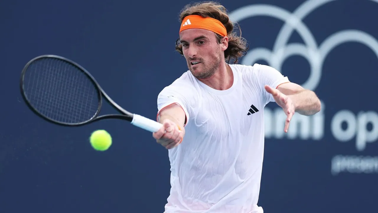 Bersua Di Miami, Stefanos Tsitsipas Pertahankan Dominasi Atas Alex De Minaur