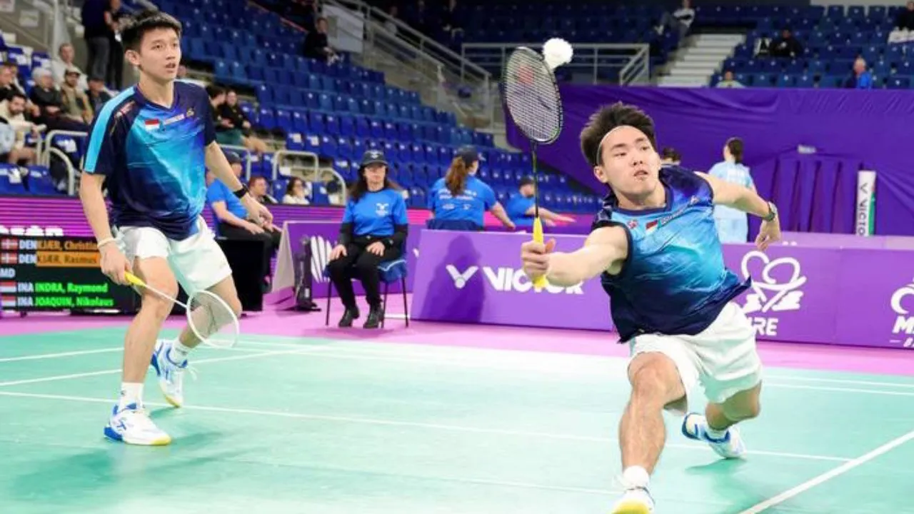 Orleans Masters 2026: Raymond/Joaquin Akui Gagal Kontrol Emosi