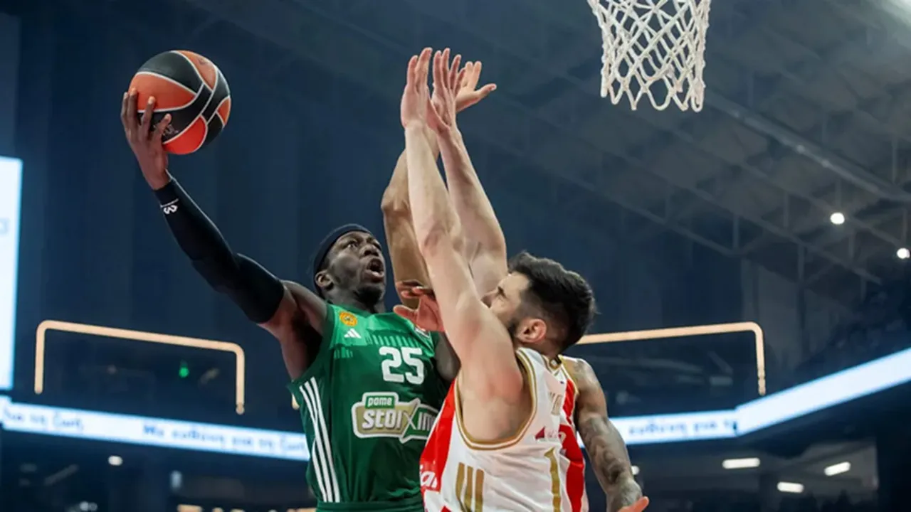 Panathinaikos Bangkit Meraih Kemenangan Atas Crvena Zvezda