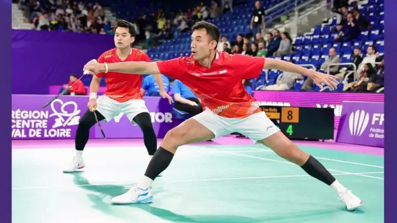 Leo Rolly Carnando/Bagas Maulana Kandas di Semifinal Orleans Masters 2026