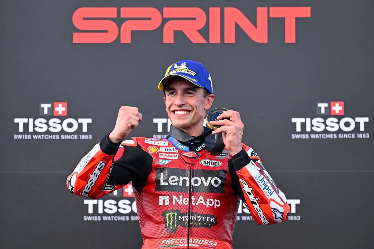 Marquez Menang Sprint Brasil, Tapi Belum di Level 2025 - sumber: (motorsport)