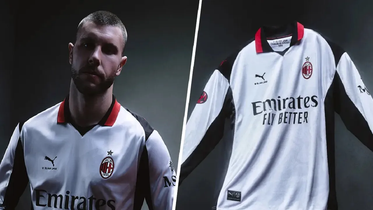 Usung Konsep Modern, AC Milan Resmi Perkenalkan Jersey Keempat