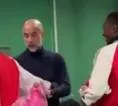 Guardiola Berinteraksi Hangat dengan Tiga Bintang Arsenal