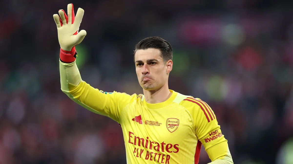 Kesalahan Kepa Arrizabalaga Rugikan Arsenal di Final