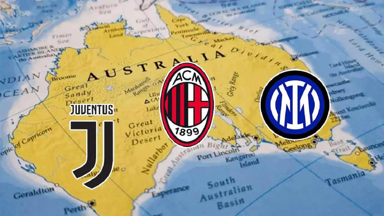 AC Milan, Juventus, dan Inter Kompak Rencanakan Pramusim di Australia