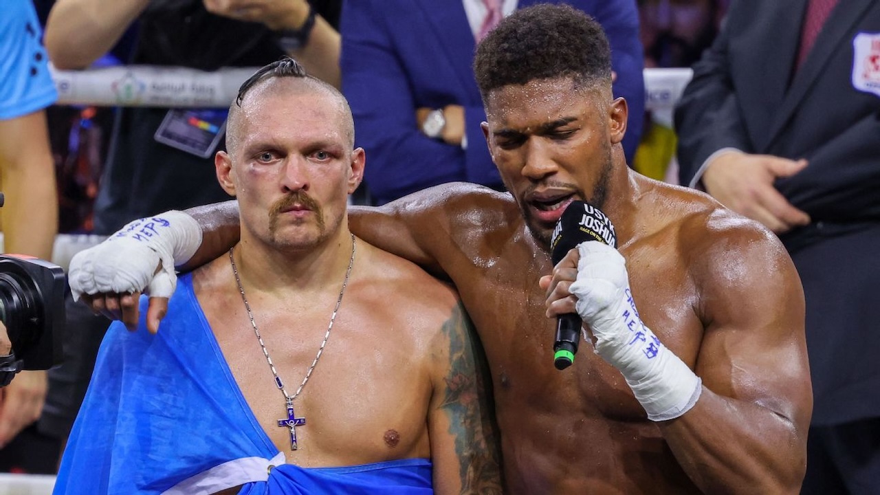 Anthony Joshua Latihan Bareng Oleksandr Usyk, Fury Beri Sindiran