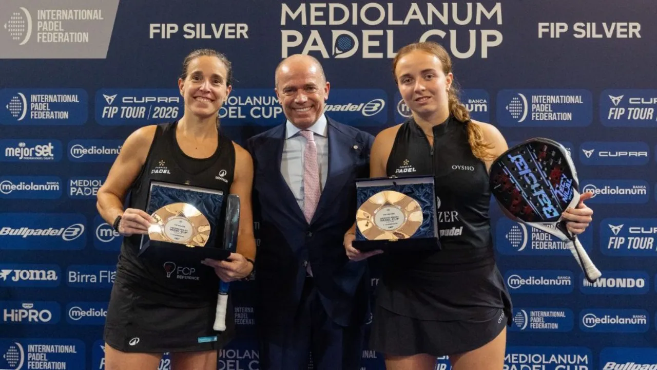 Gelar Beruntun FIP Padel Silver Lucia Sainz di Parma