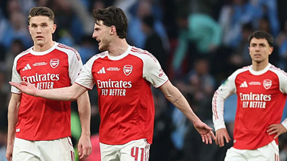 Kekalahan dari Man City Timbulkan Keraguan Mental Arsenal - sumber: (footballlondon)