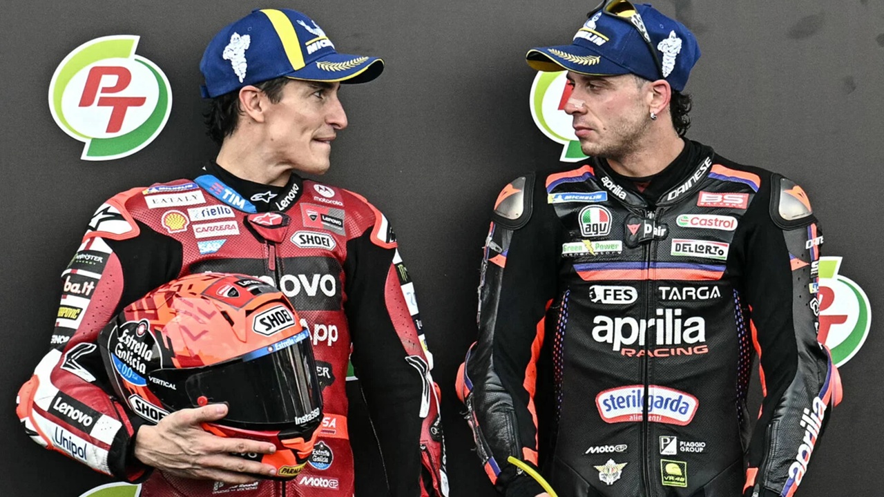 Marc Marquez Akui Aprilia Kini Telah Lampaui Ducati Soal Kecepatan