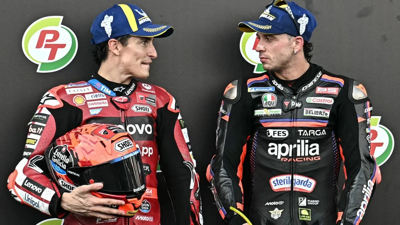 Marc Marquez Akui Aprilia Kini Telah Lampaui Ducati Soal Kecepatan