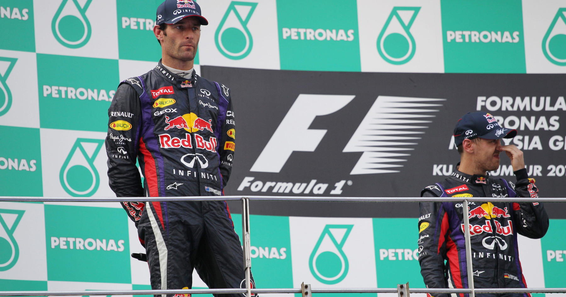 Pertikaian Pembalap Red Bull di Grand Prix Malaysia 2013