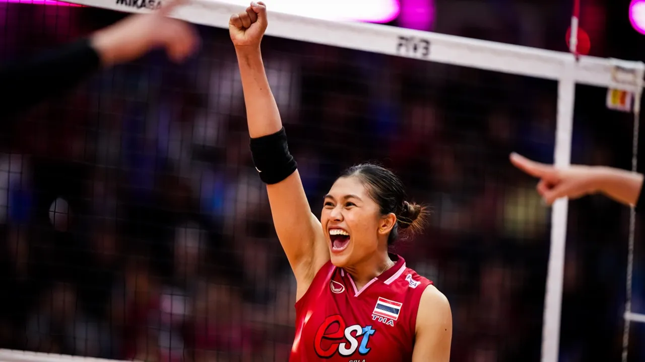 Pimpichaya Kokram Bangga Thailand Gelar Kejuaraan Dunia Voli