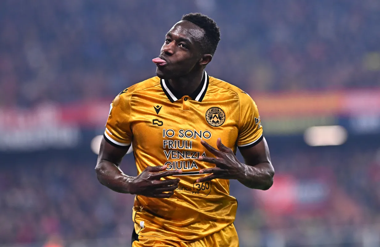 Udinese Kutuk Serangan Rasis, Kamara Jelaskan Gestur Kontroversial - sumber: (footballitalia)