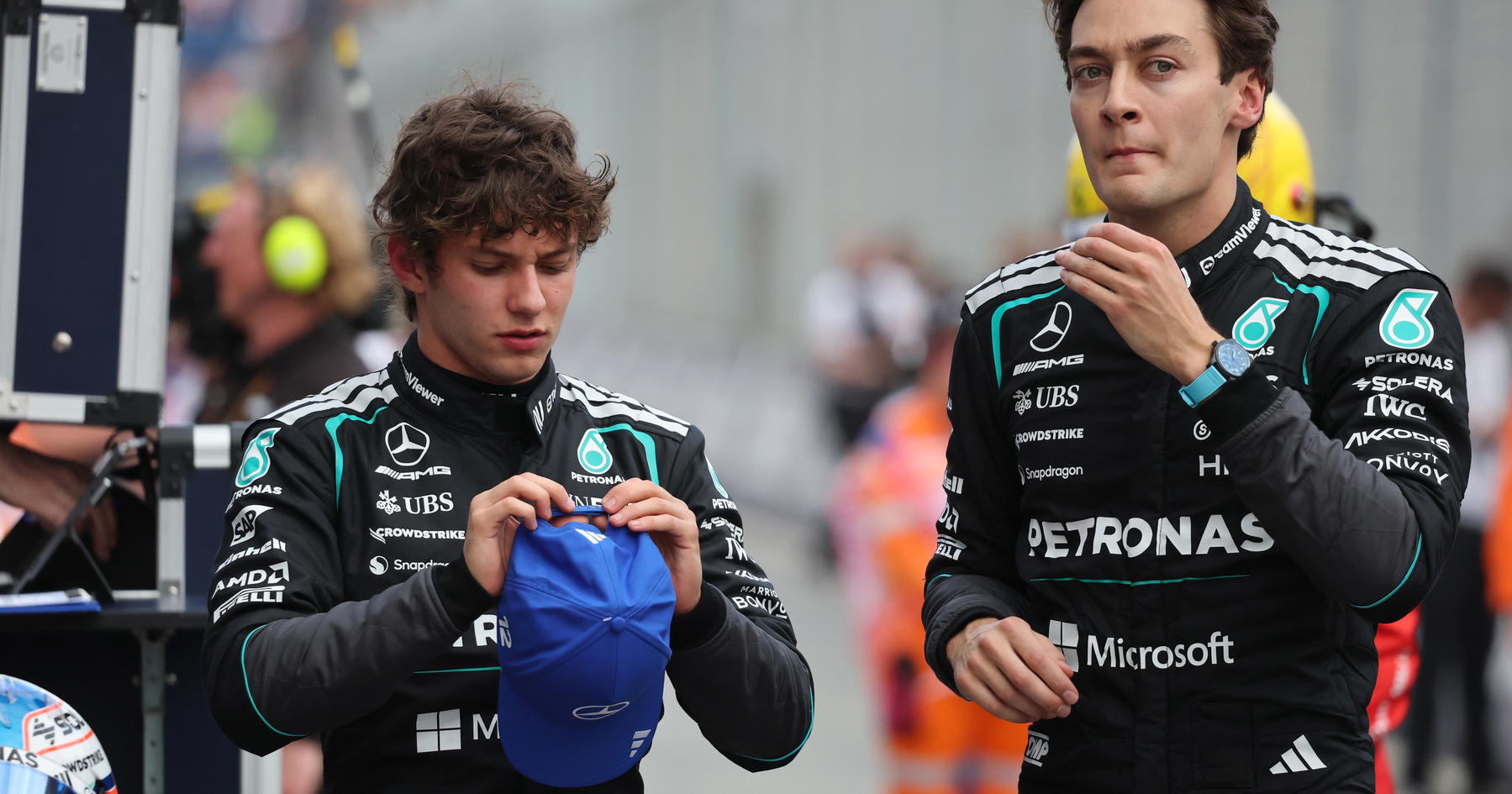 George Russell Didorong Taklukkan Kimi Antonelli di GP Jepang