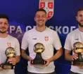 Strahinja Pavlovic Dianugerahi Penghargaan Golden Ball Dari Federasi Serbia