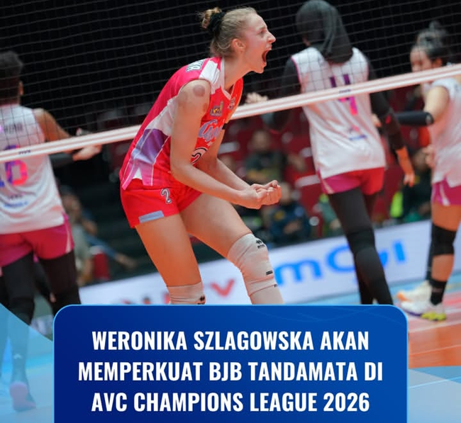 Bandung BJB Tandamata Resmi Gaet Weronica Szlagowska untuk Berlaga di Asia