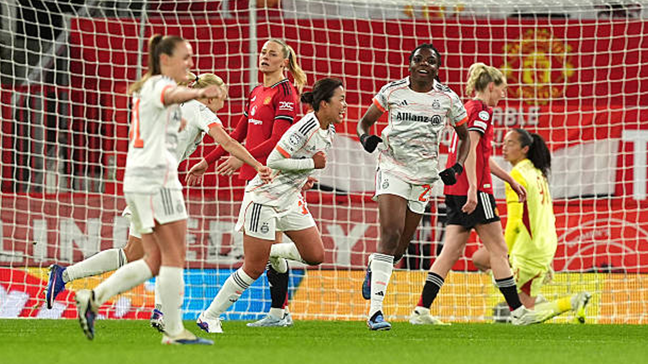 Hasil Pertandingan Liga Champions Wanita: Manchester United 2-3 Bayern Munich