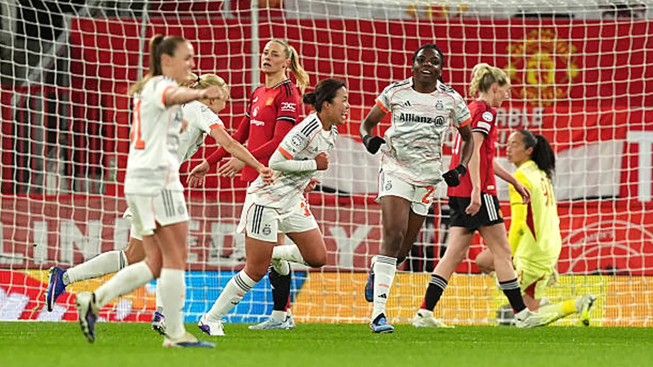 Hasil Pertandingan Liga Champions Wanita: Manchester United 2-3 Bayern Munich
