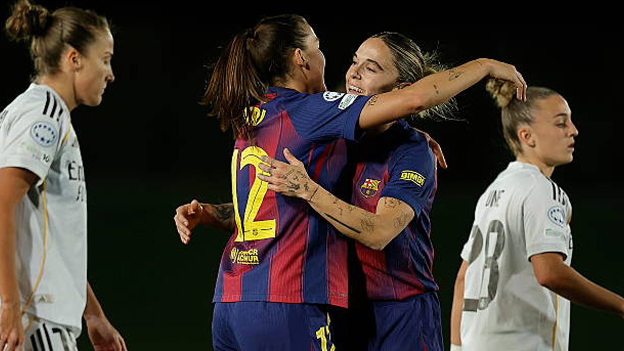 Hasil Pertandingan Liga Champions Wanita: Real Madrid 2-6 Barcelona