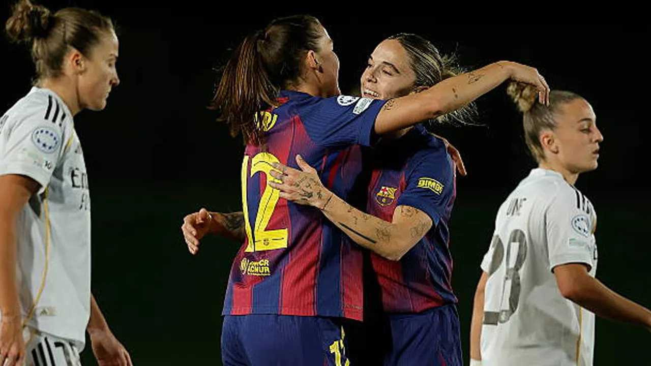Hasil Pertandingan Liga Champions Wanita: Real Madrid 2-6 Barcelona