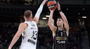 Mario Nakic Kembali Bela Partizan Belgrade Usai Absen Lama