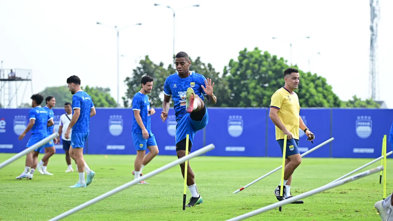 Persib Geber Latihan Fisik Jelang Periode Penutup Kompetisi