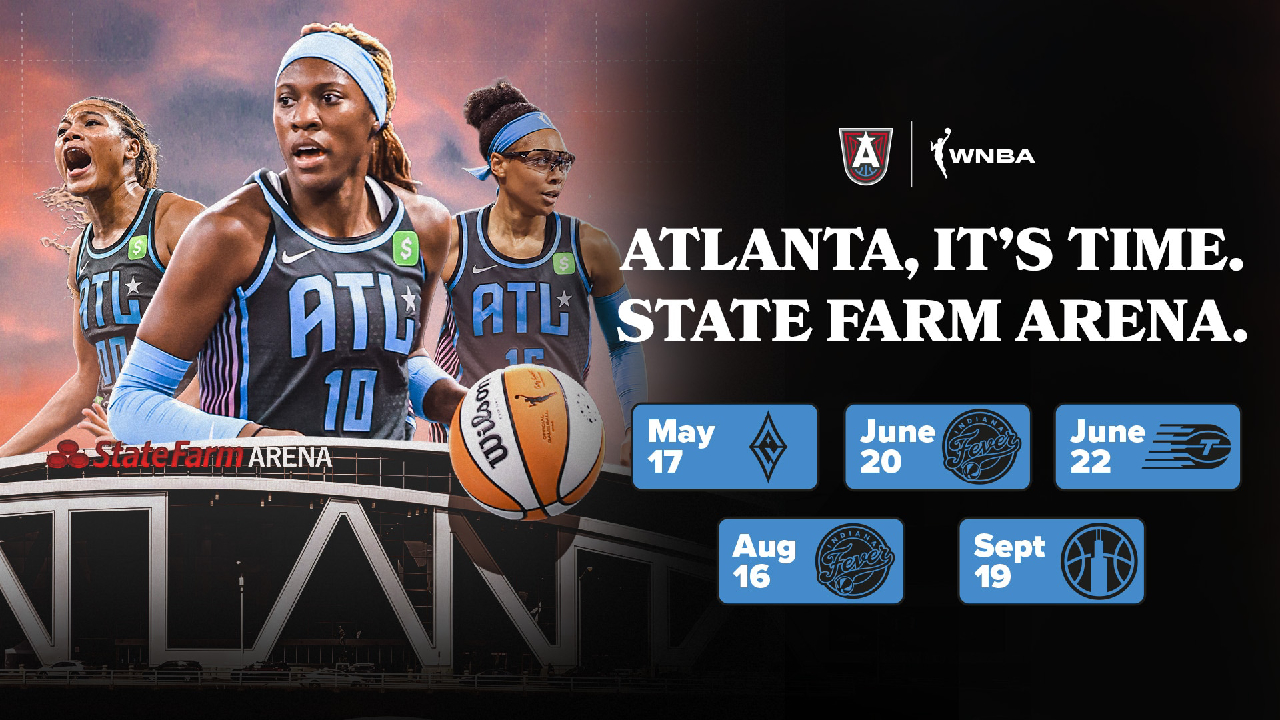 Atlanta Dream Mainkan 5 Pertandingan di Kandang Hawks Untuk WNBA 2026
