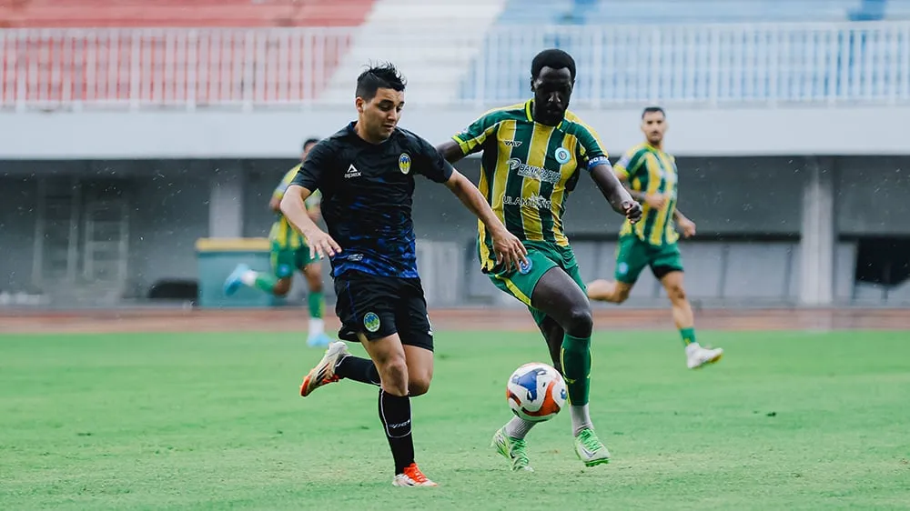 Kemenangan PSIM Atas PSBS di Pertandingan Persahabatan - sumber: (ileagueid)