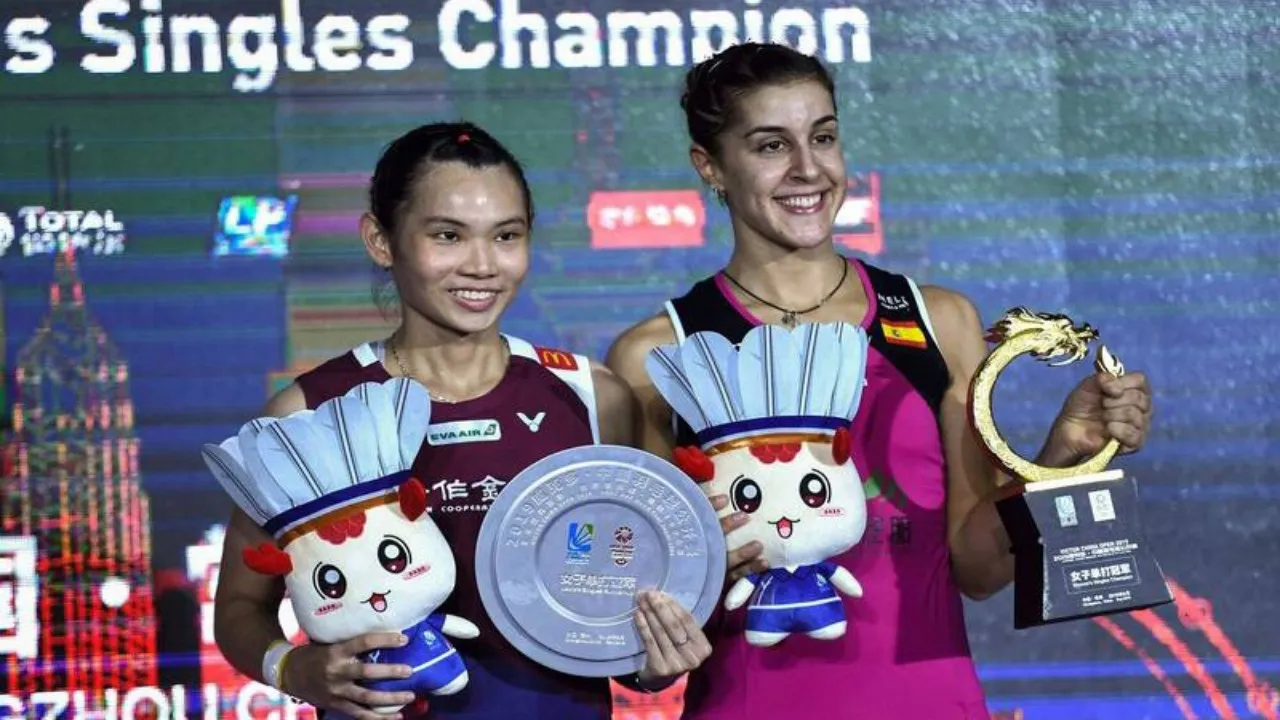 Tai Tzu Ying Tanggapi Pensiunnya Sang Rival Carolina Marin