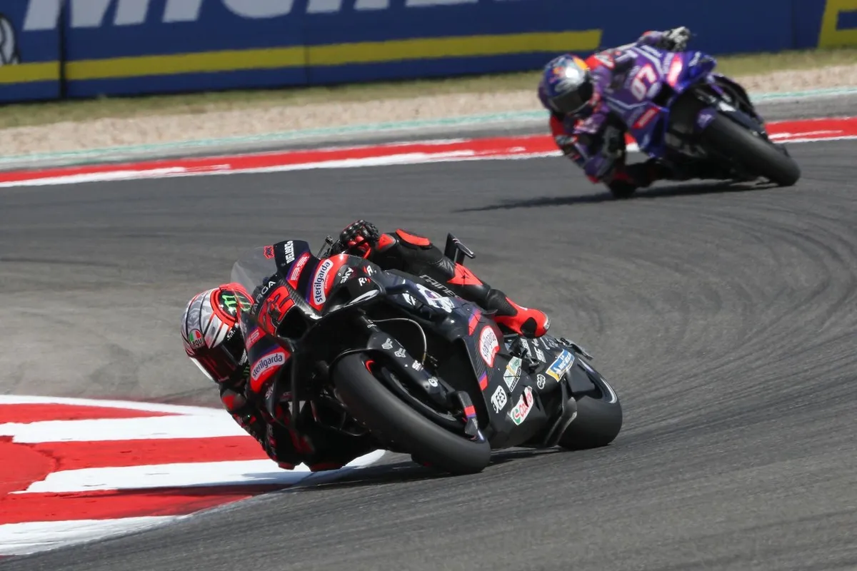 Bezzecchi Terpaksa Turun Dua Posisi di Grid GP Amerika - sumber: (motorsport)