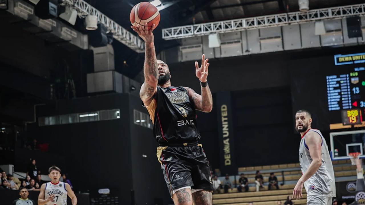 Dewa United Banten Tak Terkalahkan di BCL Asia-East Usai Hajar Johor Tigers