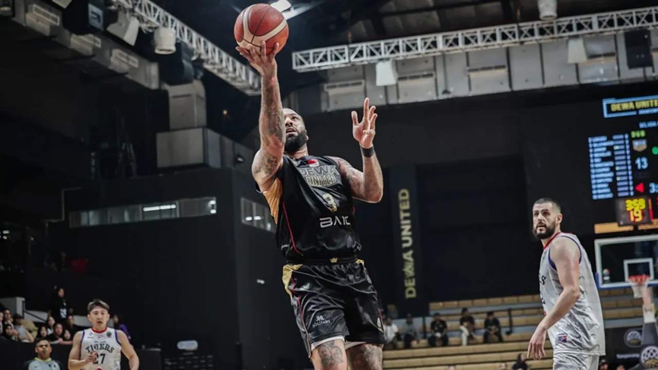 Dewa United Banten Tak Terkalahkan di BCL Asia-East Usai Hajar Johor Tigers