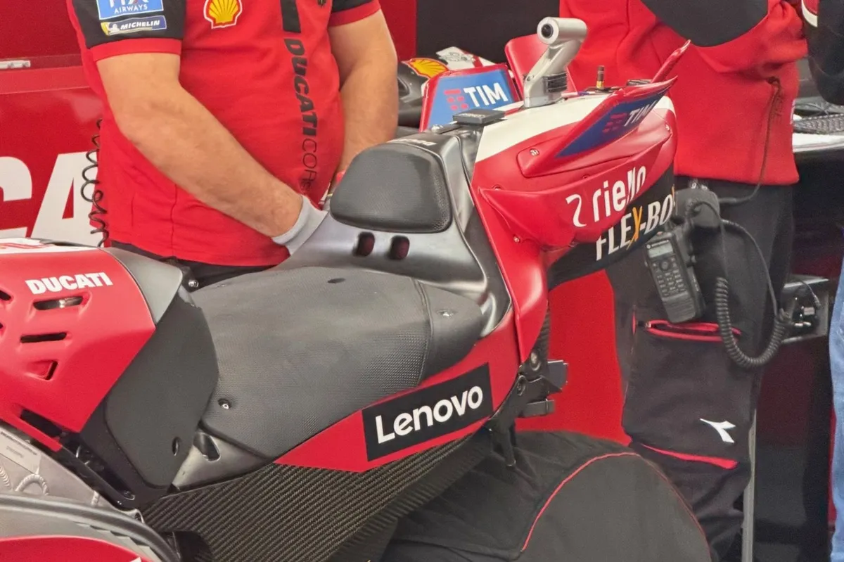 Ducati Perkenalkan Sayap MotoGP Terinspirasi Aprilia di Austin - sumber: (motorsport)