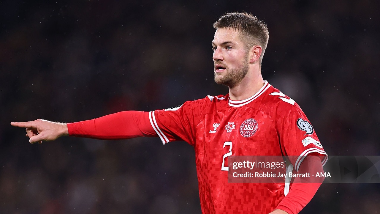 Joachim Andersen Frustrasi Tak Bisa Bela Denmark Lawan Makedonia Utara